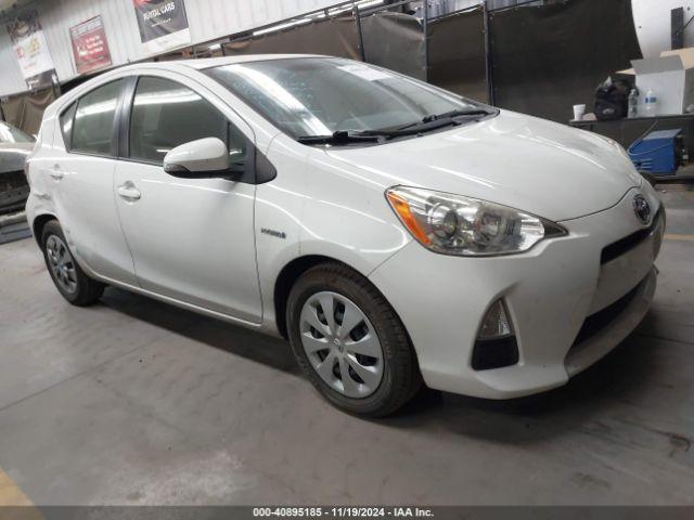  Salvage Toyota Prius c