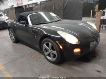  Salvage Pontiac Solstice