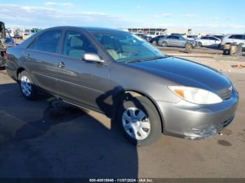  Salvage Toyota Camry