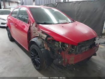  Salvage Chevrolet Sonic