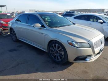  Salvage Lincoln Continental