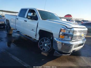  Salvage Chevrolet Silverado 2500