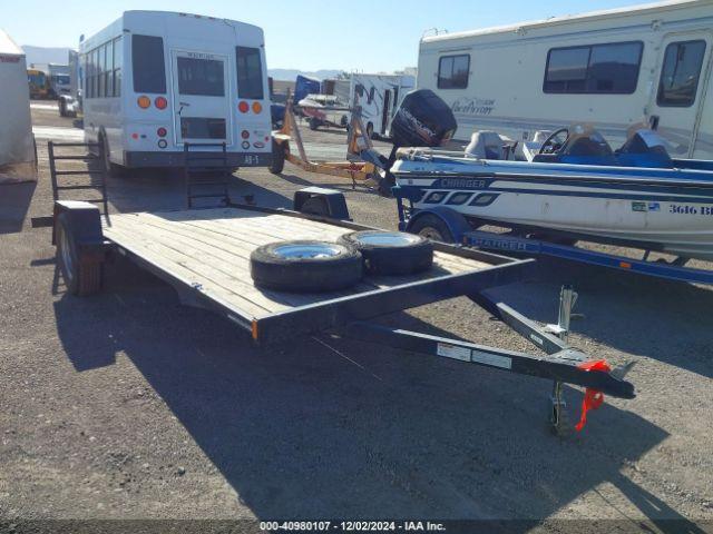  Salvage Ez Loader Utility Trailer