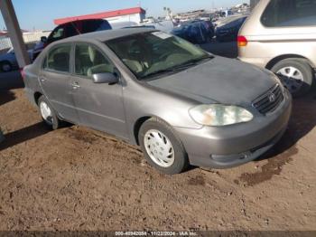  Salvage Toyota Corolla