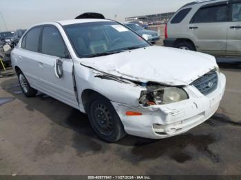  Salvage Hyundai ELANTRA