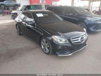  Salvage Mercedes-Benz E-Class