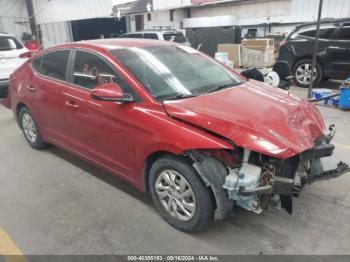  Salvage Hyundai ELANTRA