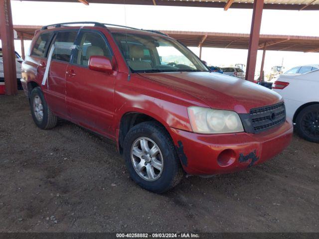  Salvage Toyota Highlander