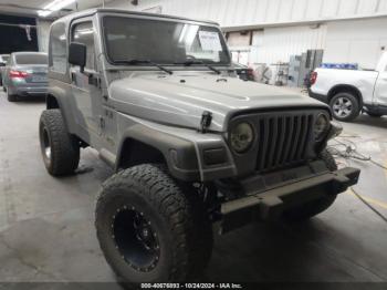  Salvage Jeep Wrangler