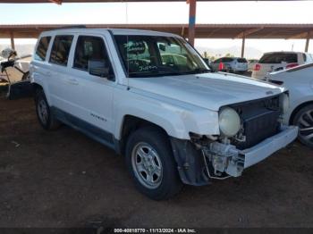  Salvage Jeep Patriot