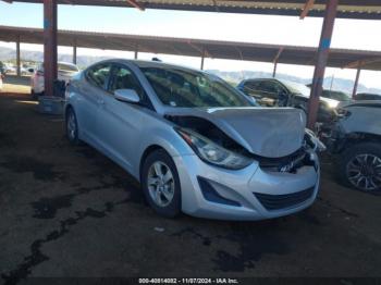  Salvage Hyundai ELANTRA