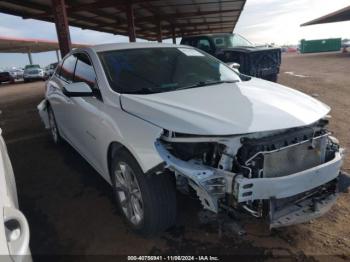  Salvage Chevrolet Malibu