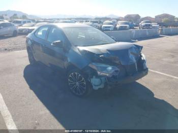  Salvage Toyota Corolla