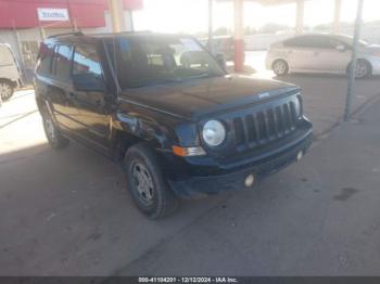  Salvage Jeep Patriot