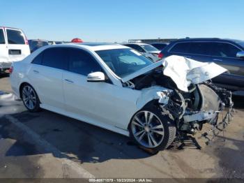  Salvage Mercedes-Benz E-Class