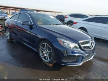  Salvage Mercedes-Benz E-Class