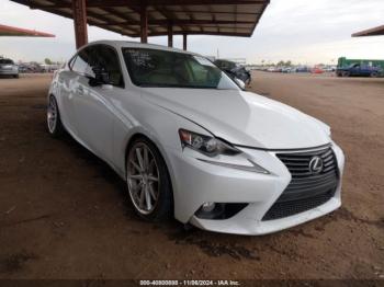  Salvage Lexus Is