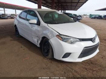  Salvage Toyota Corolla