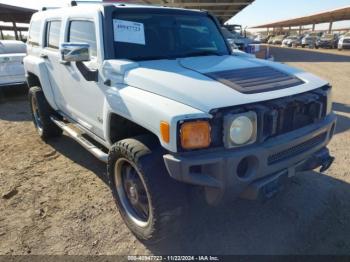  Salvage HUMMER H3 Suv