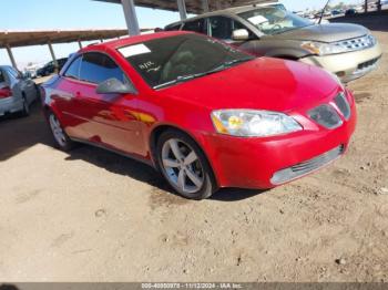  Salvage Pontiac G6