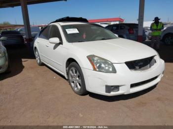  Salvage Nissan Maxima