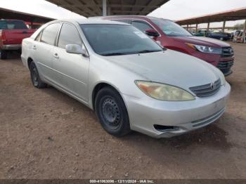  Salvage Toyota Camry