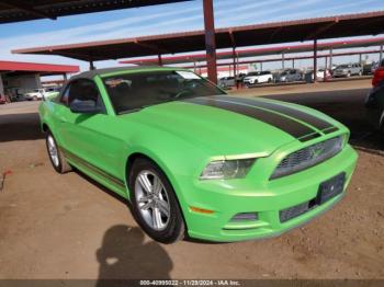  Salvage Ford Mustang