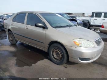  Salvage Toyota Corolla