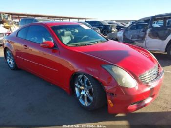  Salvage INFINITI G35