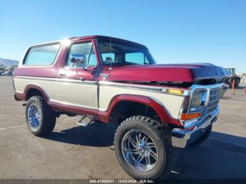  Salvage Ford Bronco