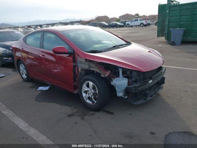  Salvage Hyundai ELANTRA