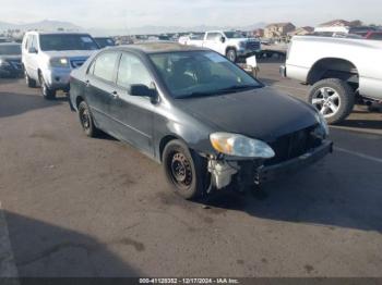  Salvage Toyota Corolla