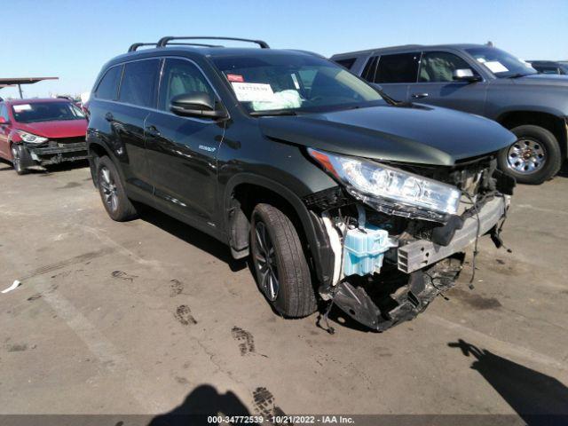  Salvage Toyota Highlander