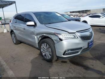  Salvage Acura MDX