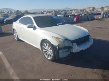  Salvage INFINITI G37