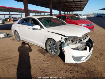  Salvage Lincoln MKZ