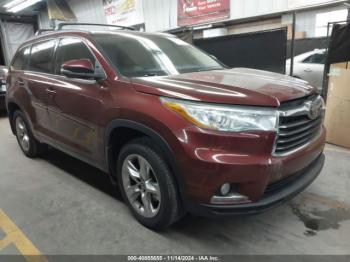  Salvage Toyota Highlander