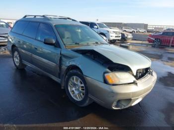  Salvage Subaru Outback