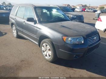  Salvage Subaru Forester