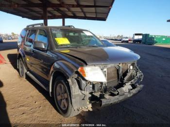  Salvage Nissan Pathfinder