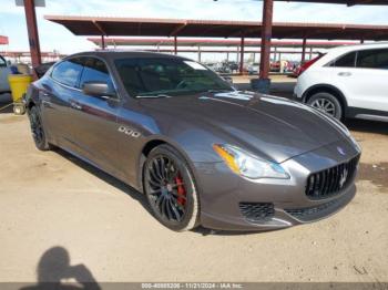  Salvage Maserati Quattroporte