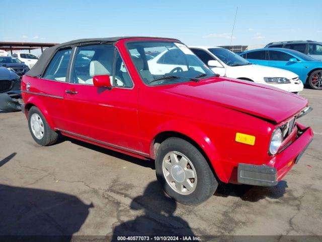  Salvage Volkswagen Cabriolet