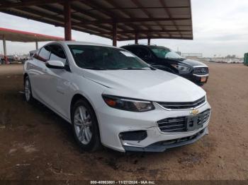  Salvage Chevrolet Malibu