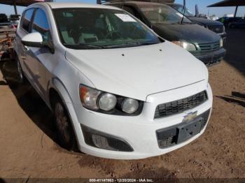  Salvage Chevrolet Sonic