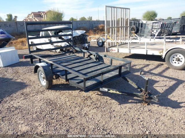  Salvage Zieman Utility Trailer