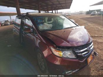  Salvage Honda Odyssey