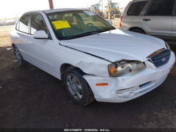  Salvage Hyundai ELANTRA