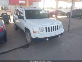  Salvage Jeep Patriot