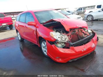  Salvage Toyota Matrix