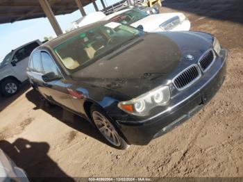  Salvage BMW 7 Series